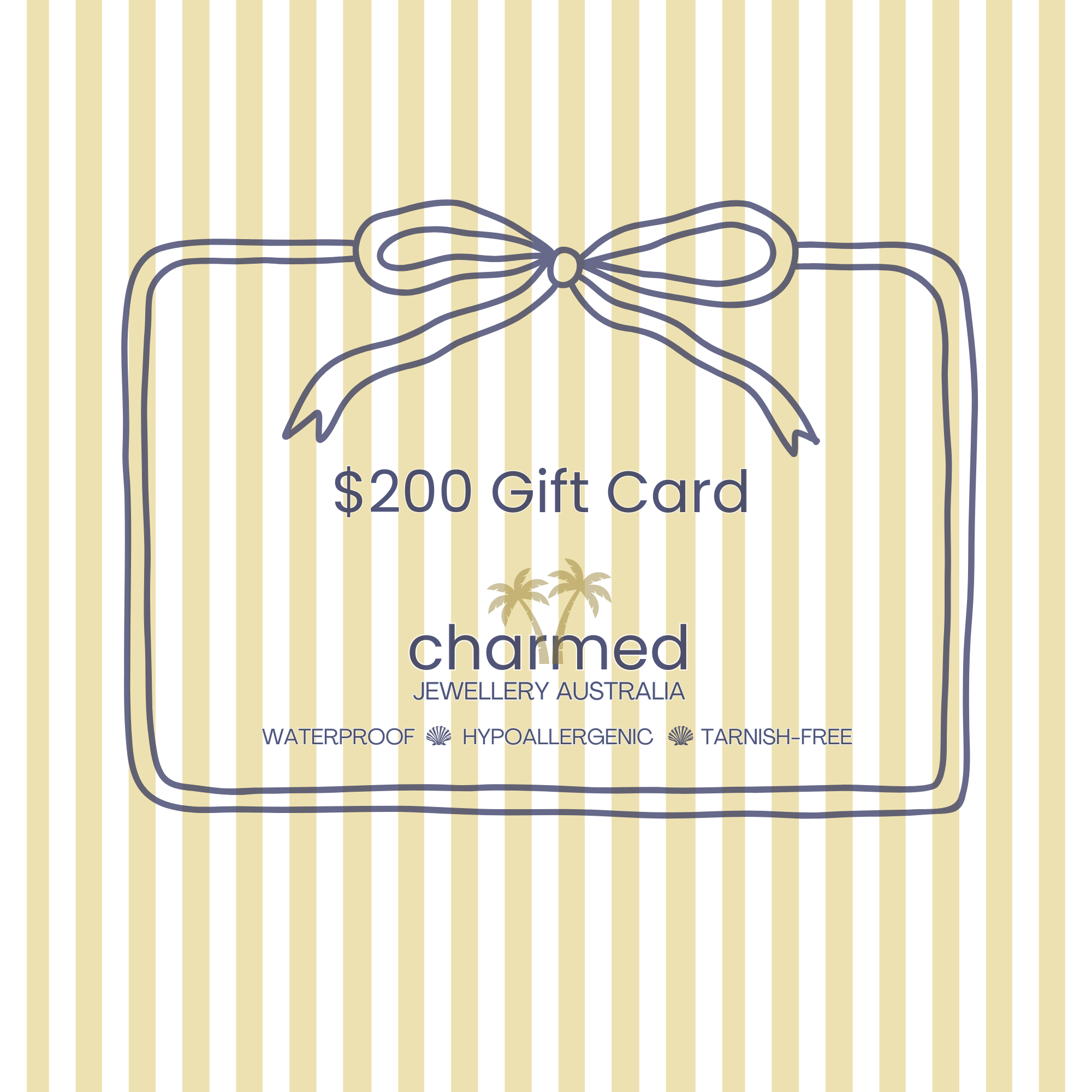 Charmed Jewellery Australia gift card