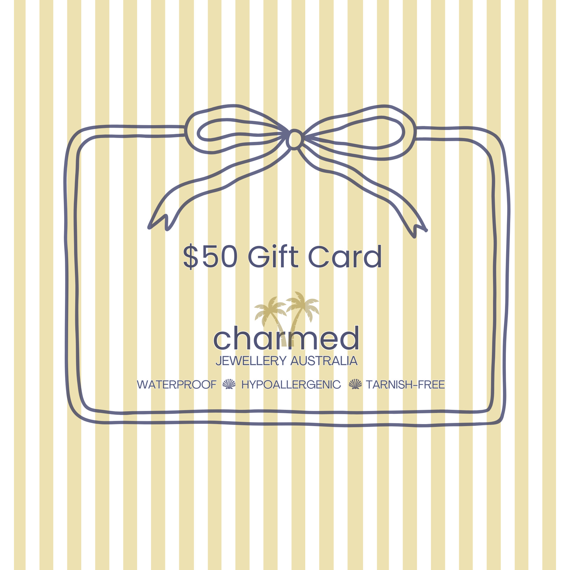Charmed Jewellery Australia gift card