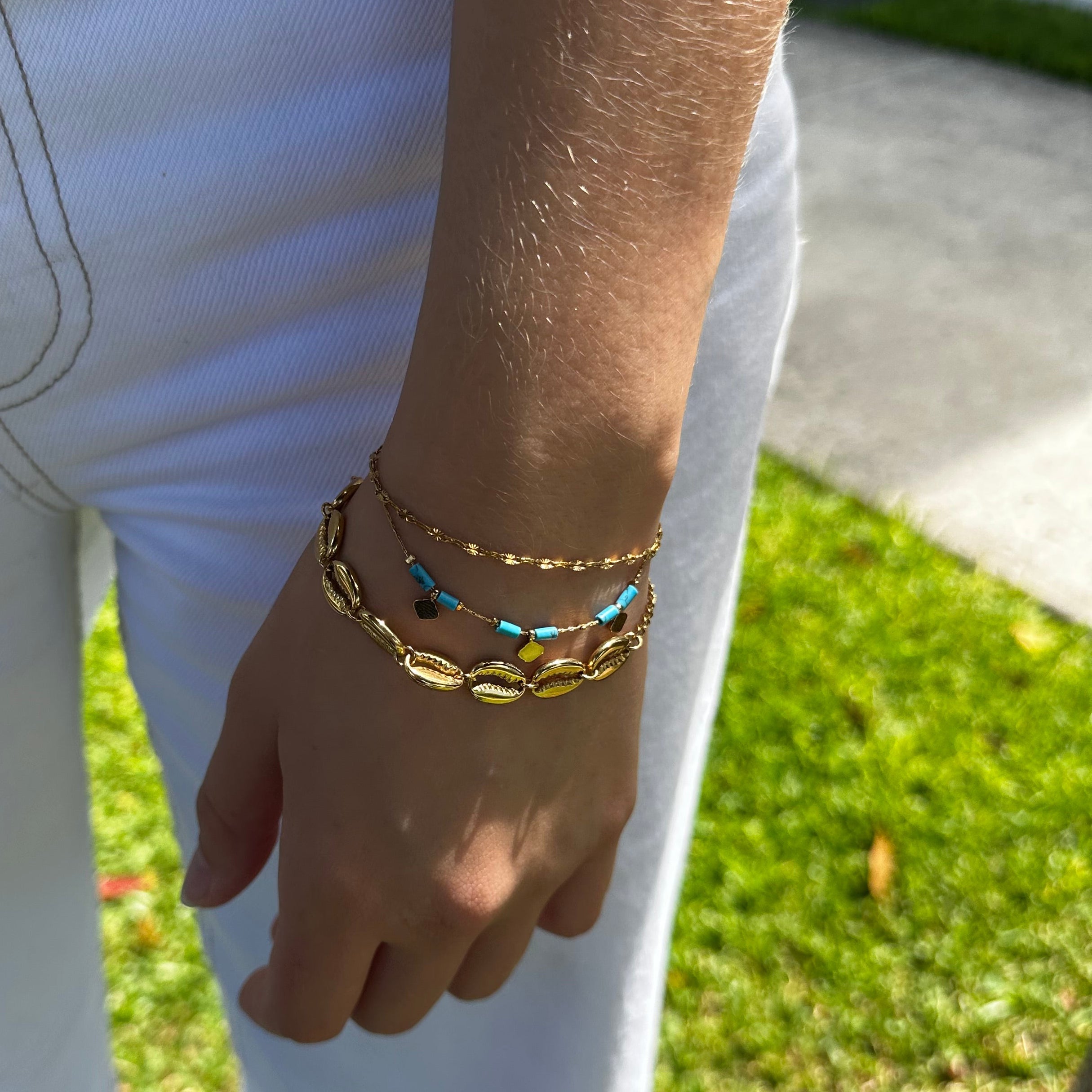 Coastal Shell Bracelet