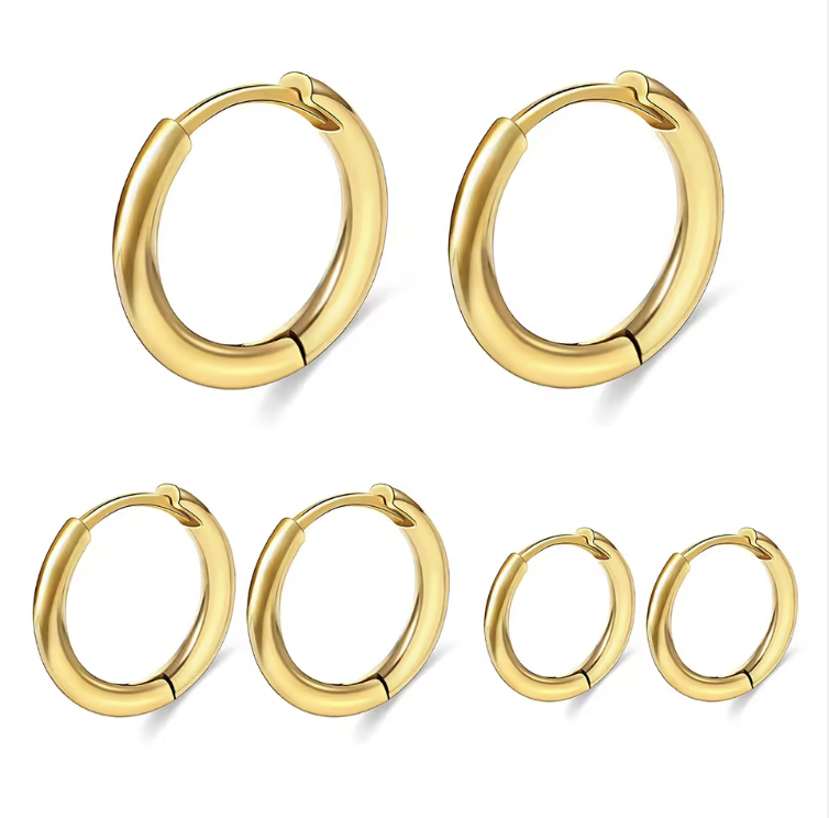 Unisex Hoop Earrings
