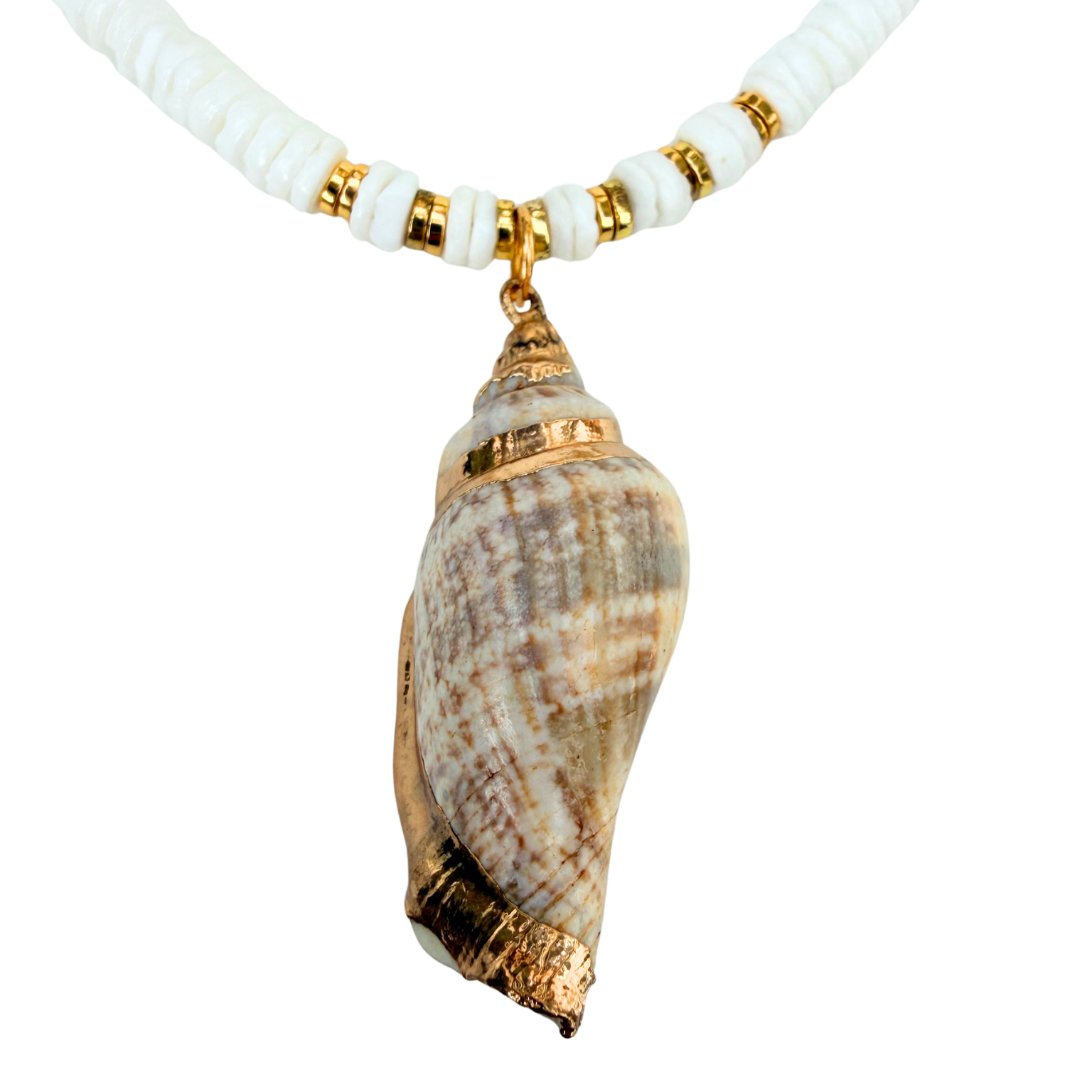Puka Hawaiian Style Shell Necklace