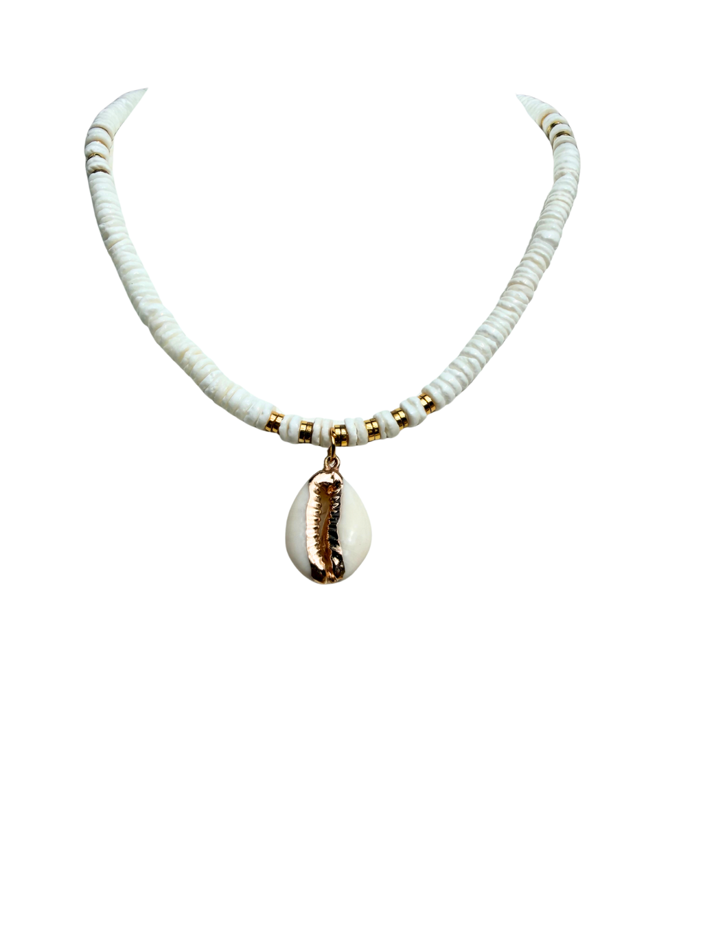 Puka Hawaiian Style Shell Necklace