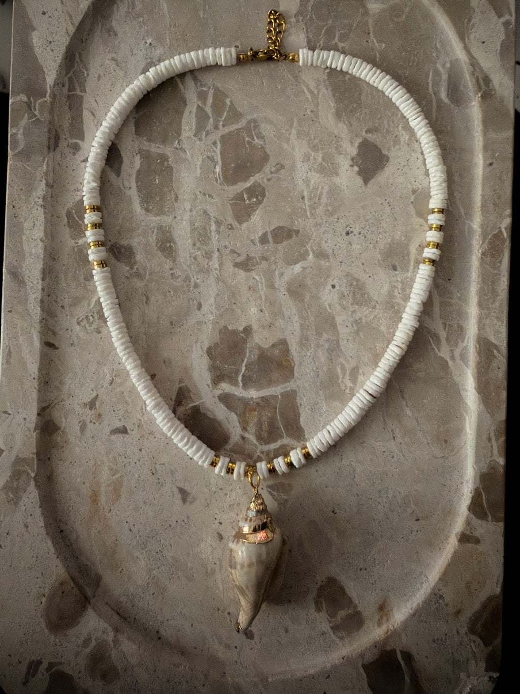 Puka Hawaiian Style Shell Necklace