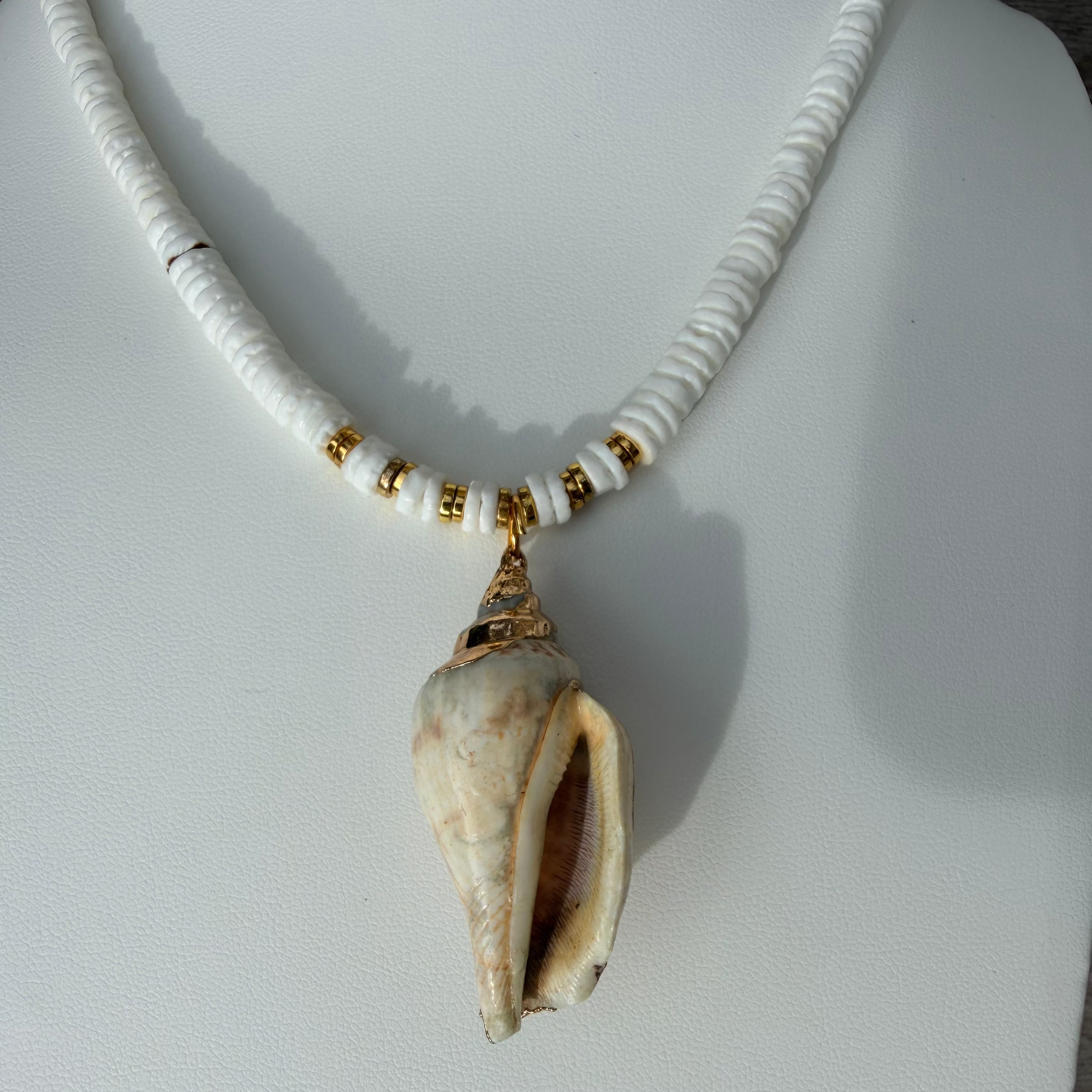 Puka Hawaiian Style Shell Necklace