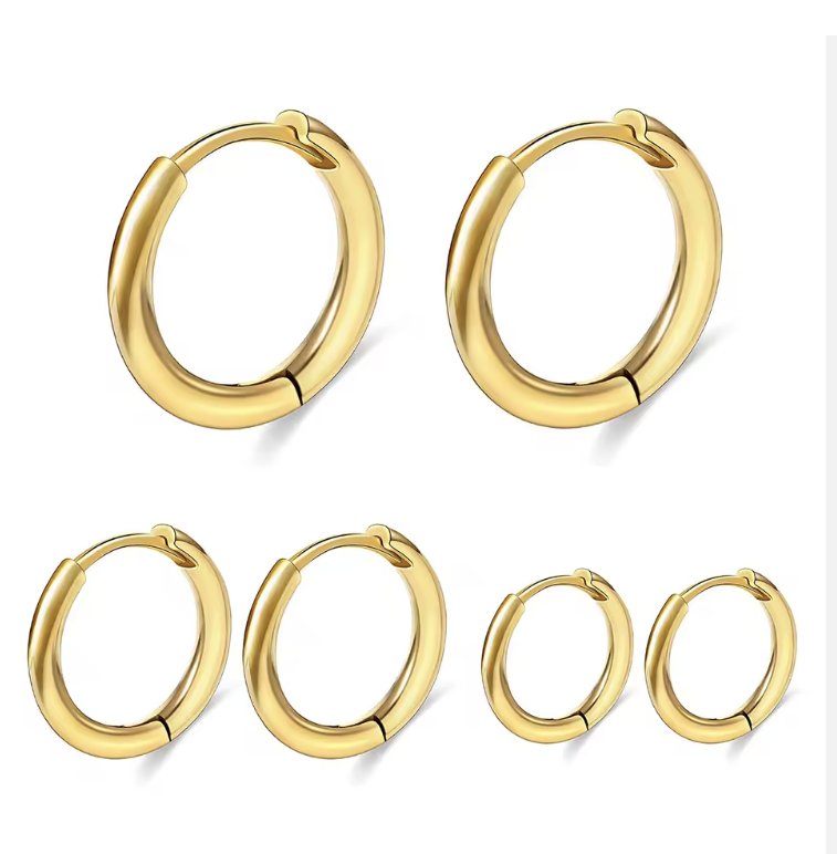 Unisex Hoop Earrings